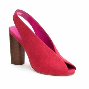 TRINA TURK Currant Sunset Blvd Heels!